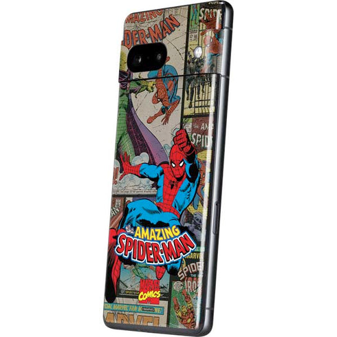 Marvel Classic Comics Amazing Spider-Man Collage  Pixel Skins